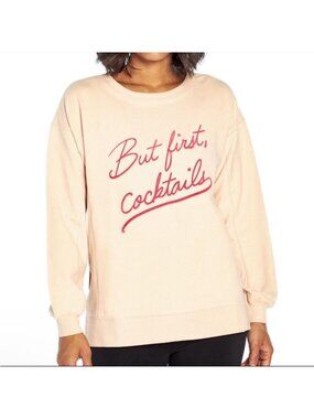 Wildfox “But First Cocktails” Sweatshirt